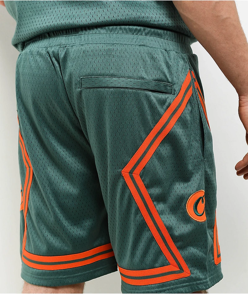 Cookies Legacy Green Mesh Shorts