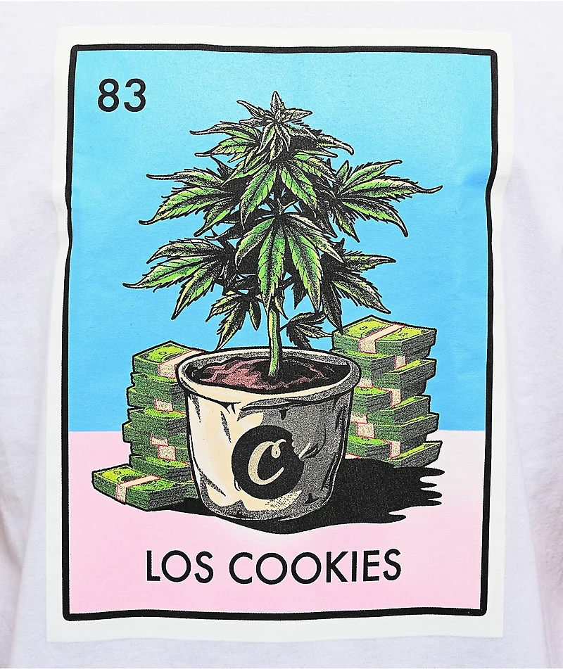 Cookies Loteria White T-Shirt