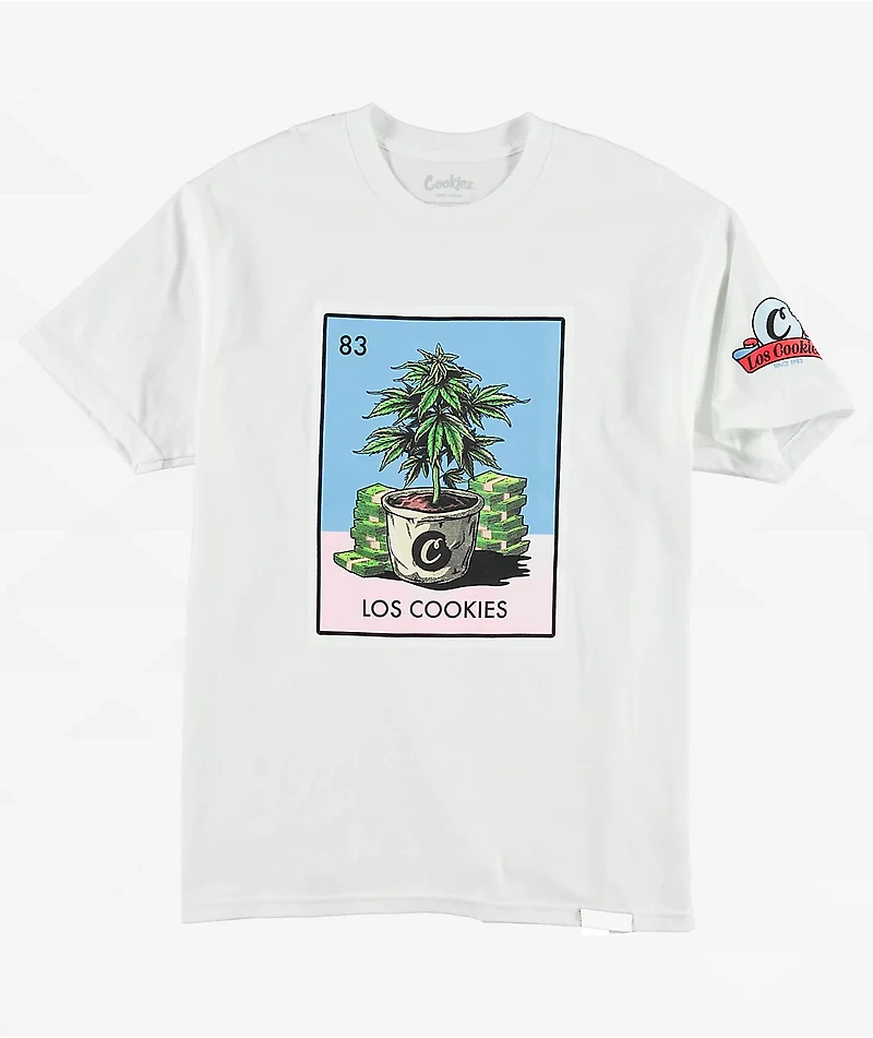 Cookies Loteria White T-Shirt