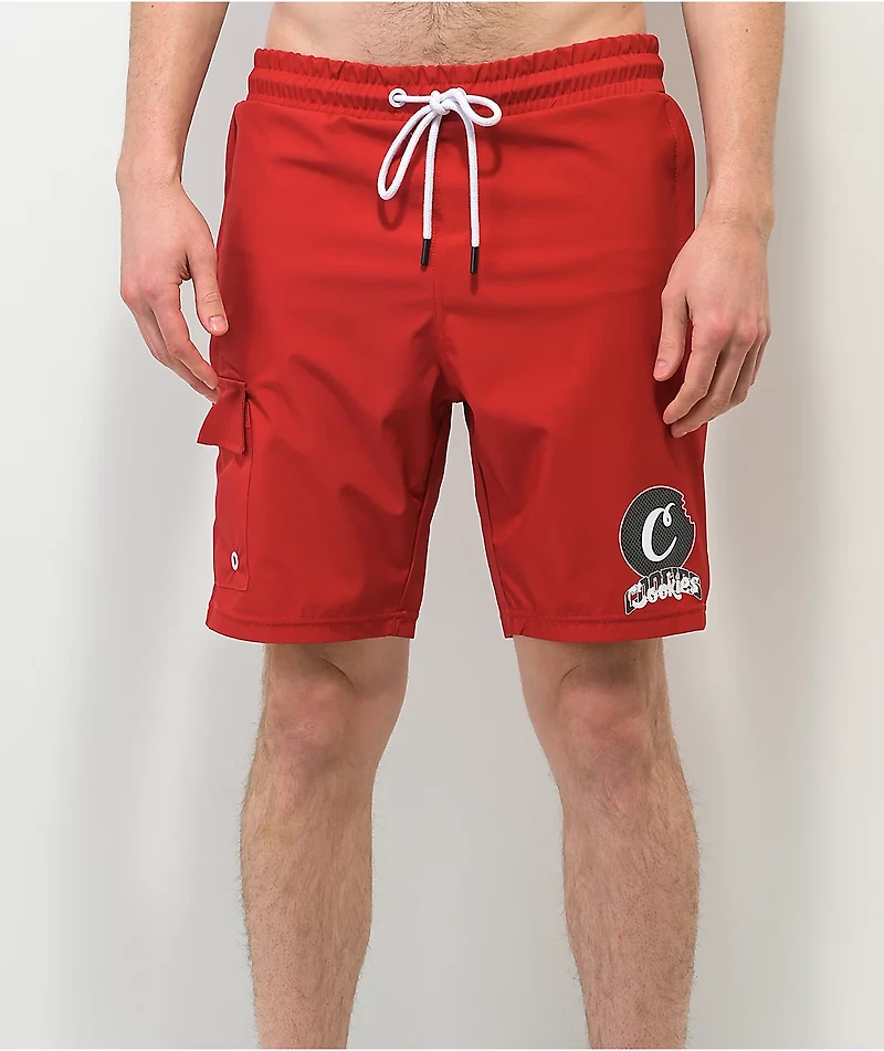 Cookies Loud Pack Red Board Shorts