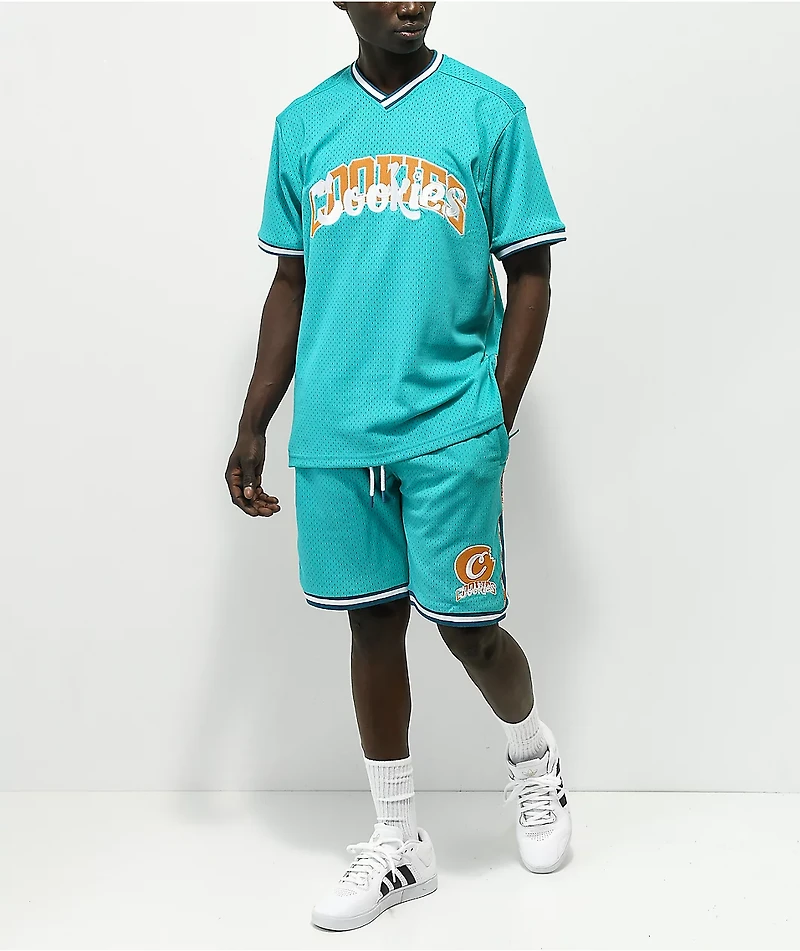 Cookies Loud Pack Teal Basketball Shorts