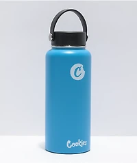 Cookies Matte Blue Water Bottle