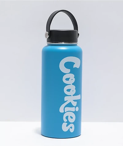 Cookies Matte Blue Water Bottle