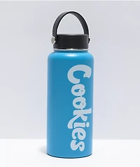 Cookies Matte Blue Water Bottle