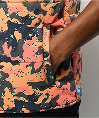 Cookies Mendocino Black & Orange Camo Vest