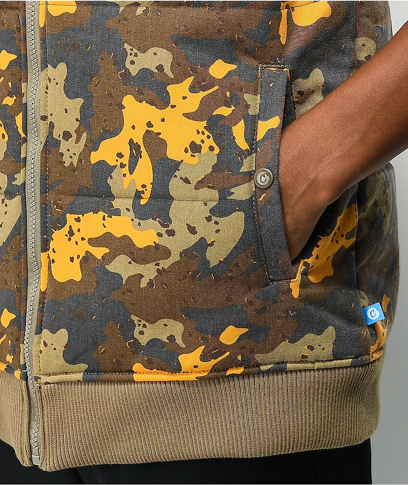Cookies Mendocino Mocha Camo Vest