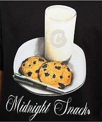 Cookies Midnight Snack Black T-Shirt