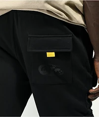 Cookies Mile High Black Cargo Jogger Sweatpants