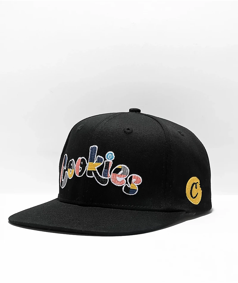 Cookies Montauk Black Snapback Hat
