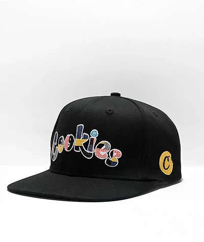 Cookies Montauk Black Snapback Hat