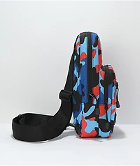 Cookies Noir Blue Camo Smell Proof Crossbody Bag