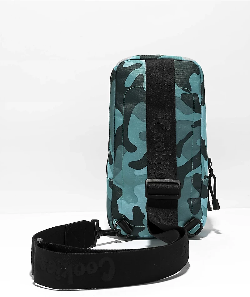 Cookies Noir Mint Camo Smell Proof Crossbody Bag