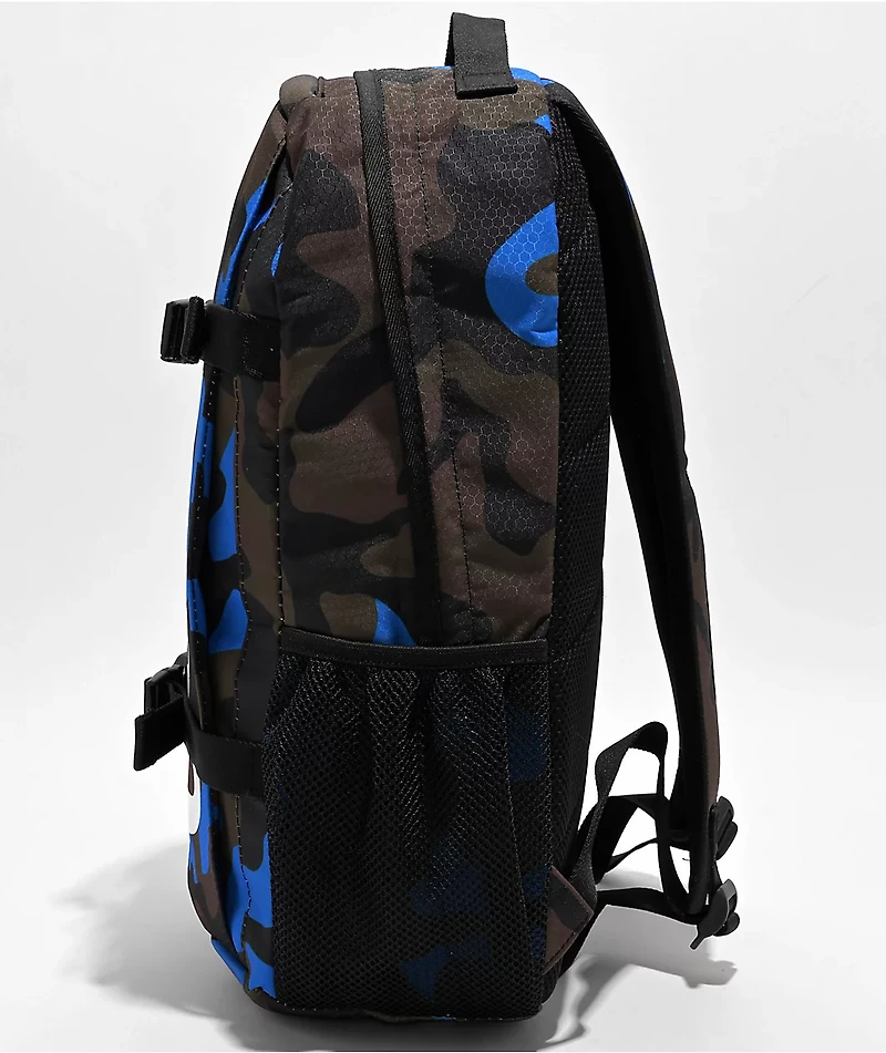 Cookies Non-Standard Blue Camo Ripstop Smellproof Backpack