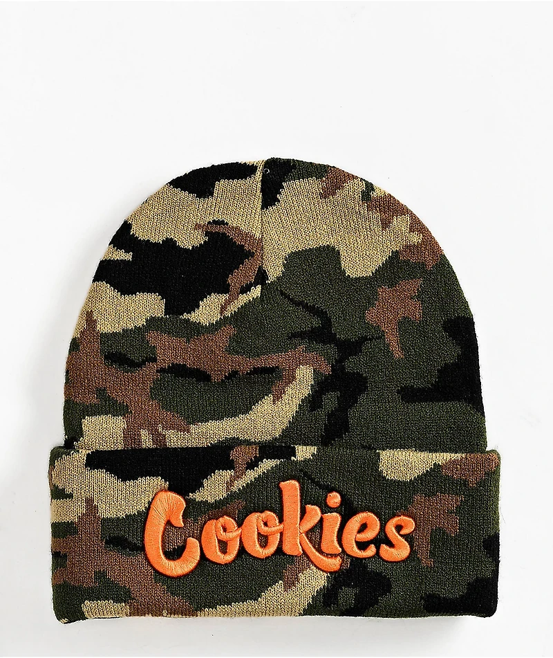 Cookies OG Mint Camo Beanie