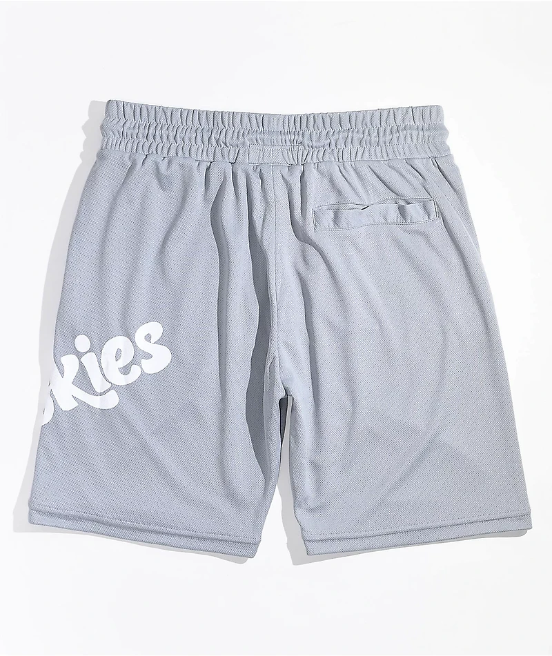 Cookies OG Mint Grey Mesh Shorts