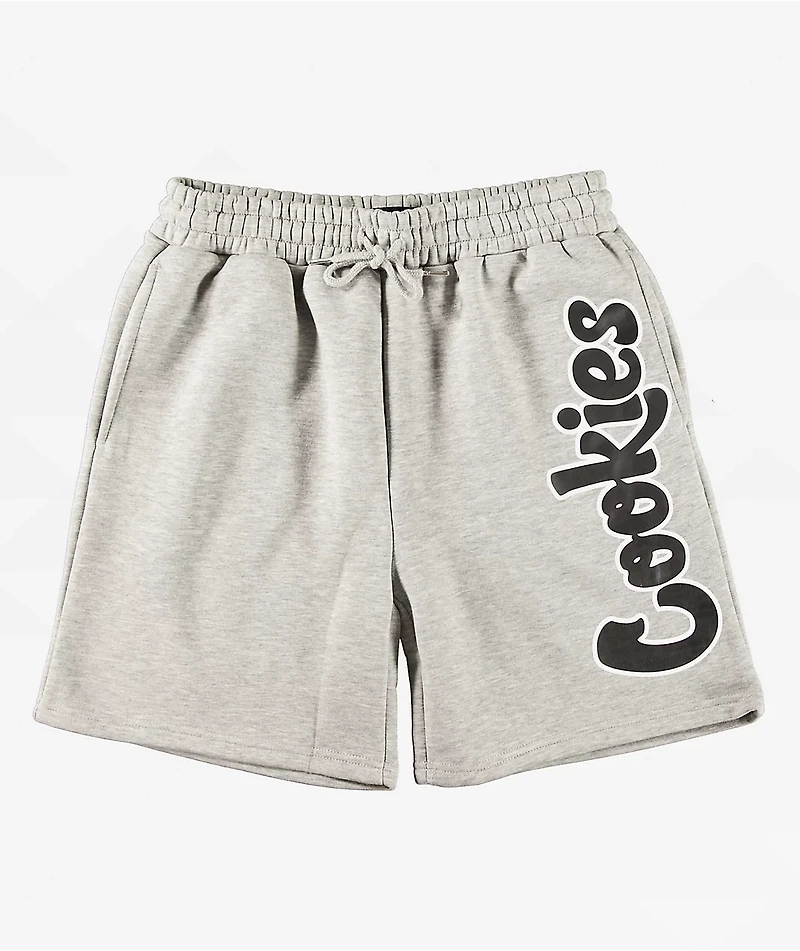 Cookies OG Mint Logo Grey Sweat Shorts