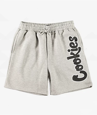 Cookies OG Mint Logo Grey Sweat Shorts