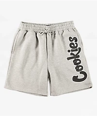 Cookies OG Mint Logo Grey Sweat Shorts