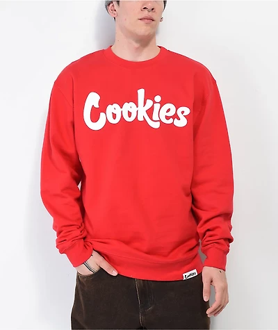 Cookies OG Mint Red Crewneck Sweatshirt
