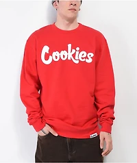 Cookies OG Mint Red Crewneck Sweatshirt