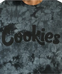 Cookies OG Mint Tie Dye Black T-Shirt