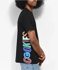 Cookies On The Block Black Knit T-Shirt