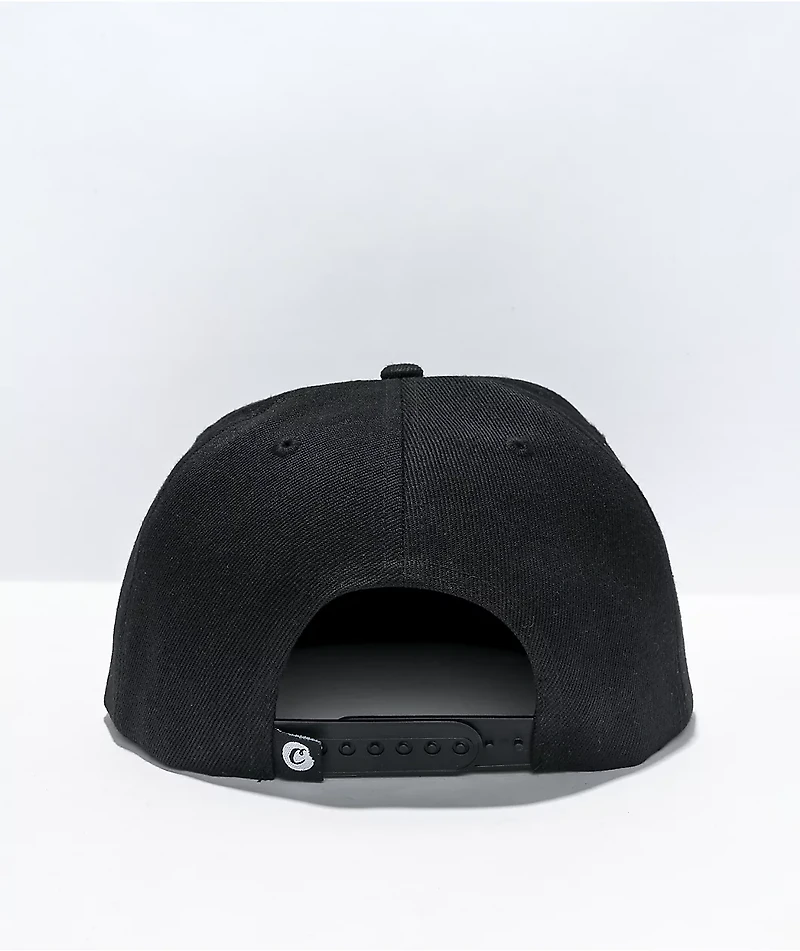 Cookies Original Mint Black & White Snapback Hat