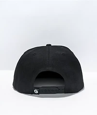 Cookies Original Mint Black & White Snapback Hat