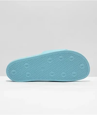 Cookies Original Mint Logo Blue Slide Sandals