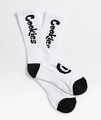 Cookies Original Mint White Crew Socks