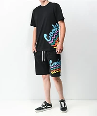 Cookies Pacifico Stacked Logo Black T-Shirt