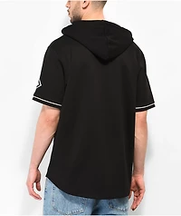 Cookies Pack Black Hooded Baseball Jersey