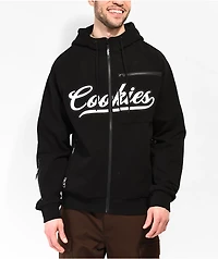 Cookies Pack Talk Black Zip Hoodie