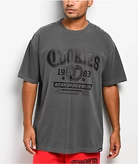 Cookies Paradise City Grey Wash T-Shirt