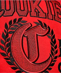 Cookies Paradise Rhinestone Red Hoodie