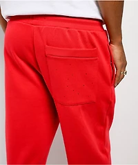 Cookies Paradise Rhinestone Red Sweatpants