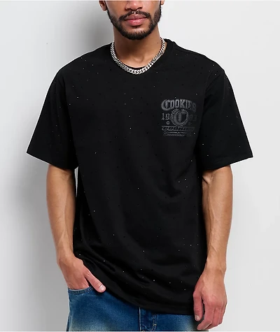 Cookies Paradise Scatter Stone Black T-Shirt