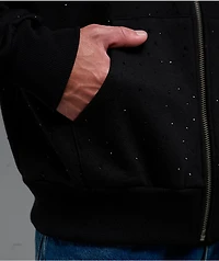 Cookies Paradise Scatter Stone Black Zip Hoodie