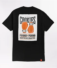 Cookies Pound For Black T-Shirt