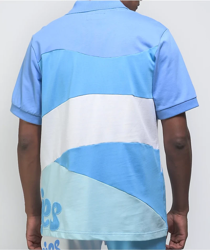Cookies Primavera Light Blue Polo Shirt