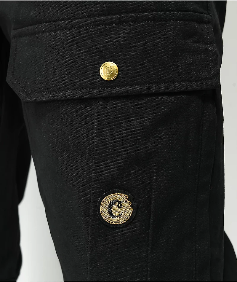 Cookies Prohibition Black Cargo Jogger Pants