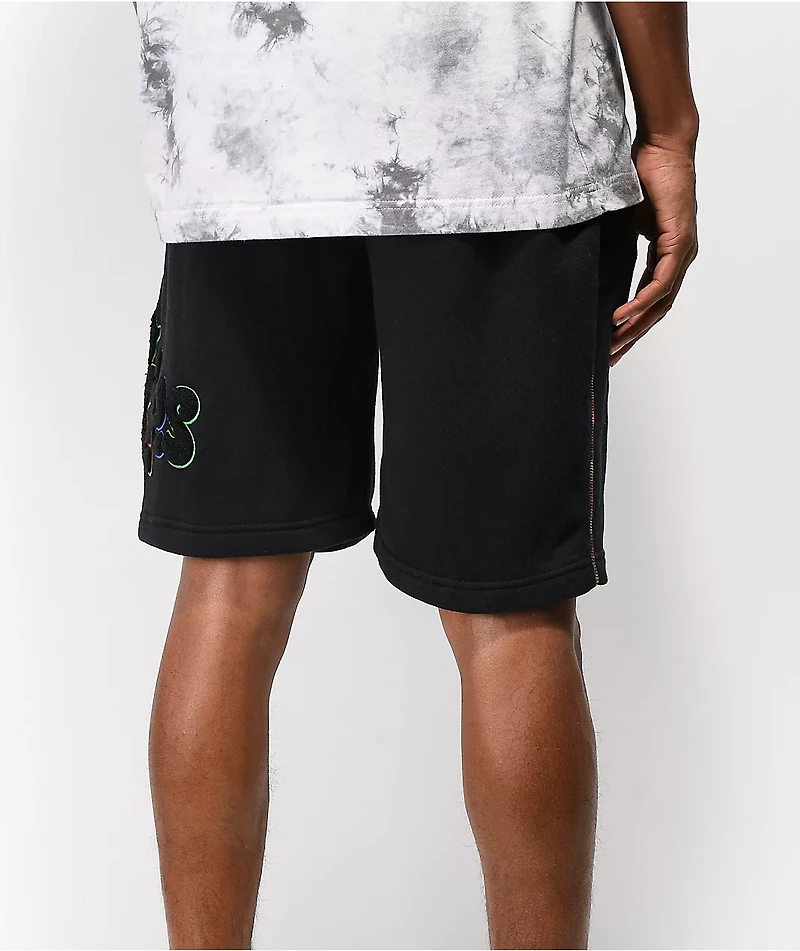 Cookies Pushin' Weight Black Sweat Shorts