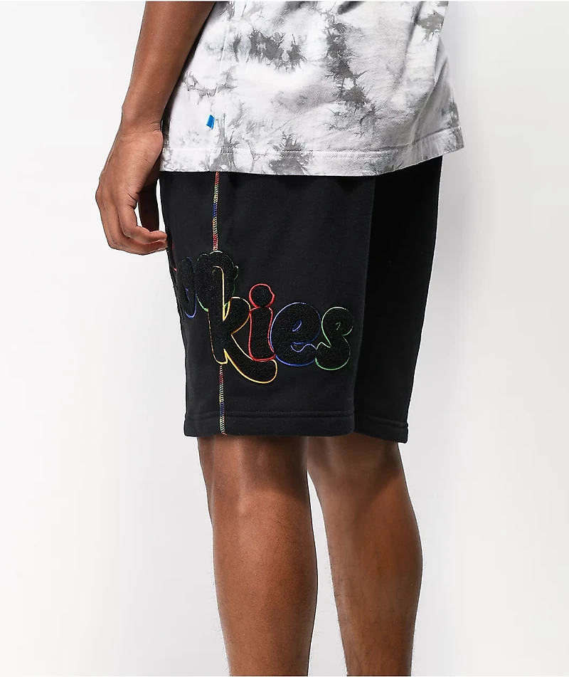 Cookies Pushin' Weight Black Sweat Shorts
