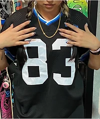 Cookies Put Work Black Football Jersey