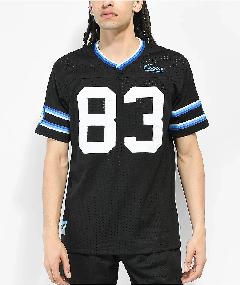 Cookies Put Work Black Football Jersey