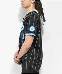 Cookies Puttin Work Black Hooded Baseball Jersey