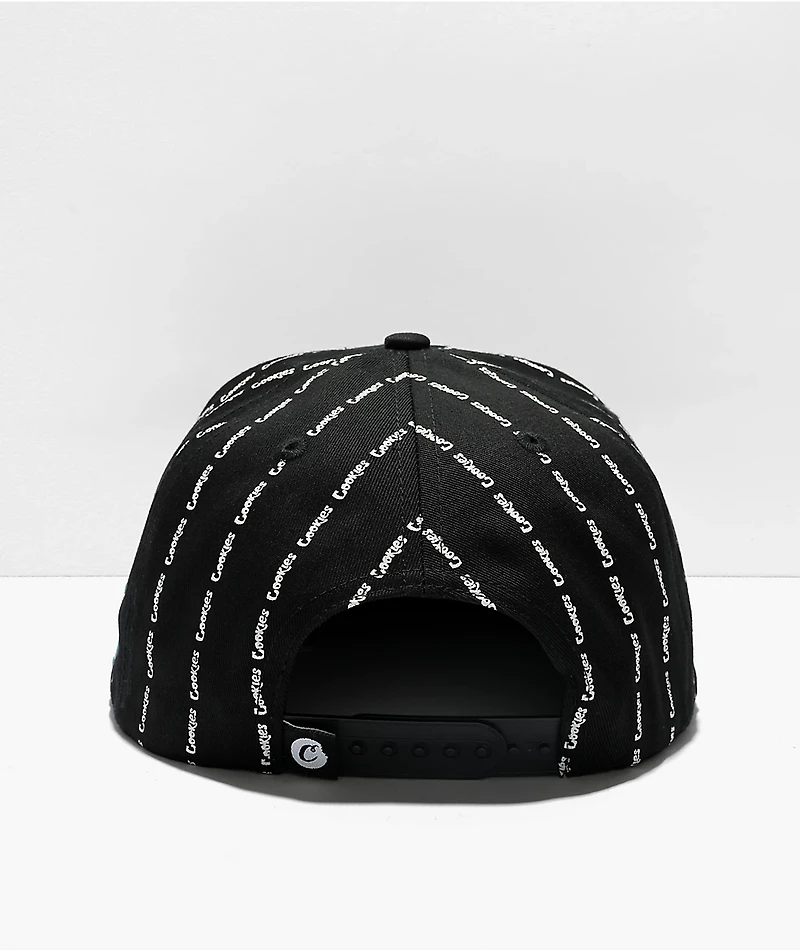 Cookies Puttin Work Black Snapback Hat
