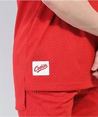 Cookies Puttin Work Red Basketball Jersey