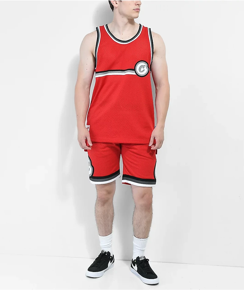 Cookies Puttin Work Red Basketball Jersey