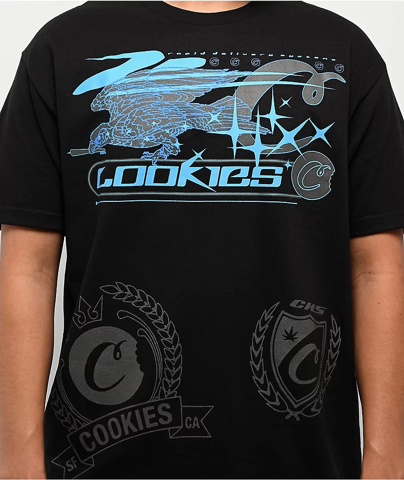 Cookies Rapid Delivery Black T-Shirt